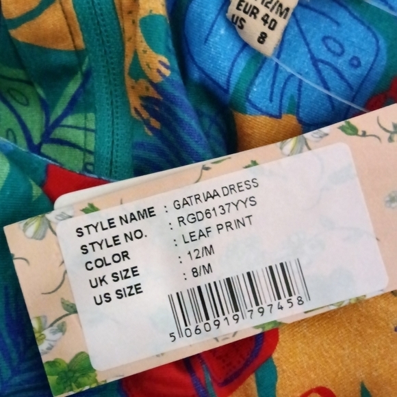 Modcloth Timeless London Fit And Flare Dress Pockets Size 8 - Picture 8 of 10